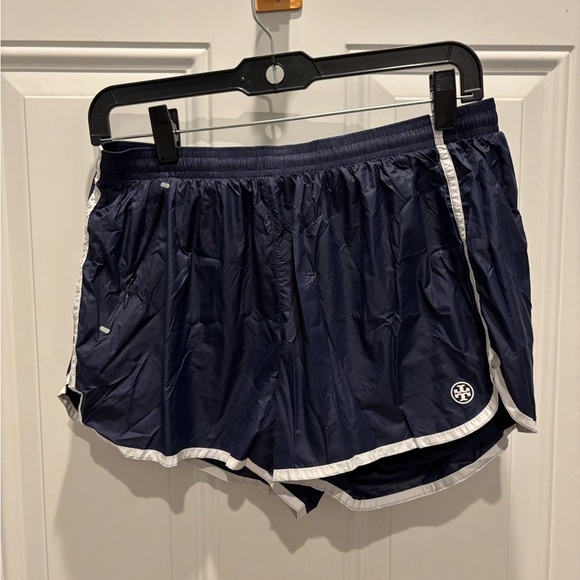 Tory Sport by Tory Burch navy blue shorts L - Picture 1 of 3